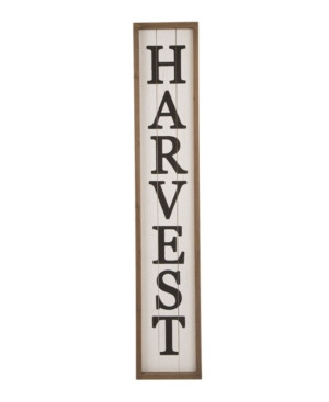Glitzhome Wooden Harvest Porch Sign | Macys (US)