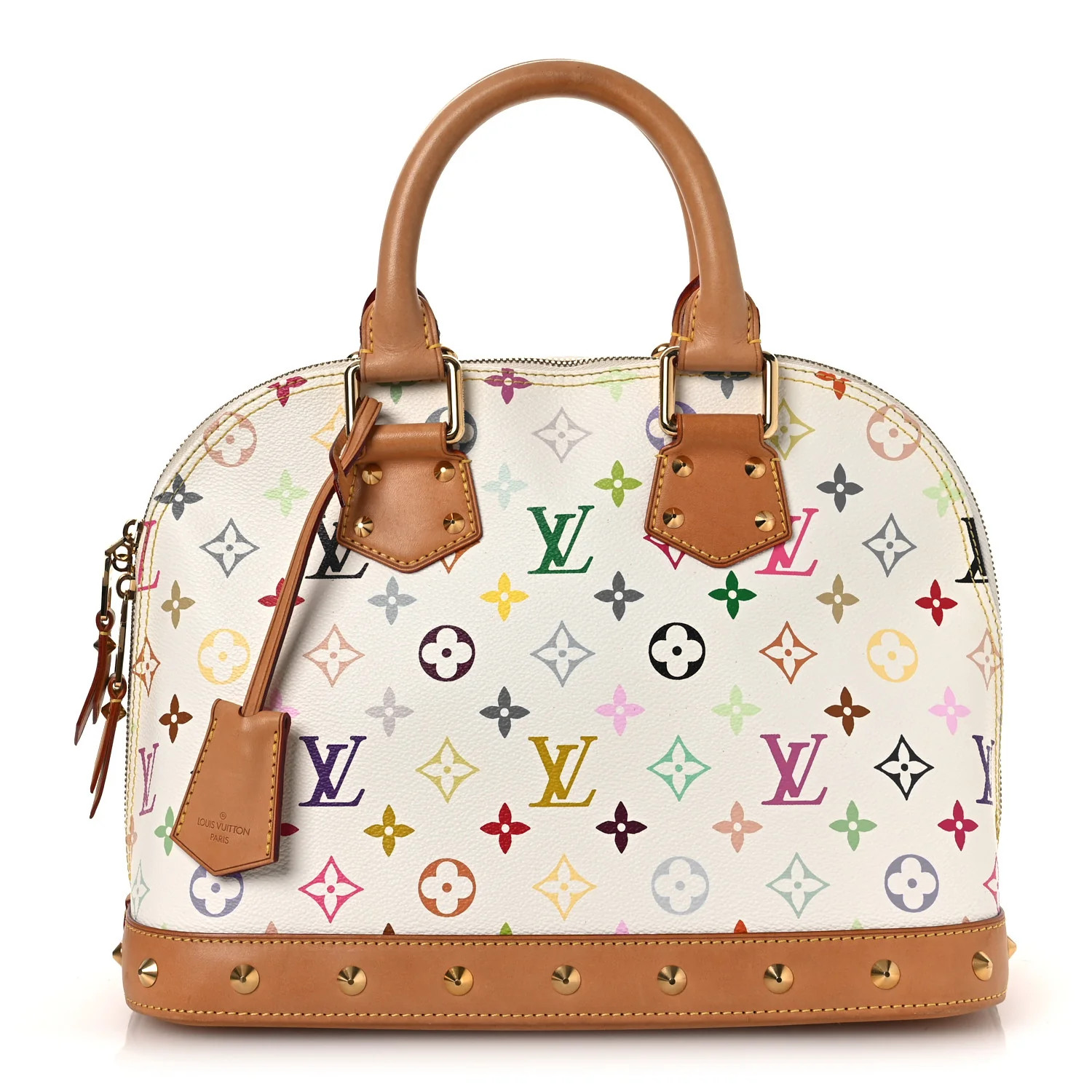 Louis Vuitton Monogram Multicolor Alma PM White 1847399 | FASHIONPHILE (US)