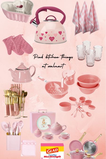 Ok…. Not only because valentines day is right around the corner but look at this cute pink kitchen stuff we found on Walmart!!! You know i can’t pass up cute pink items  

#LTKMostLoved #LTKU #LTKhome