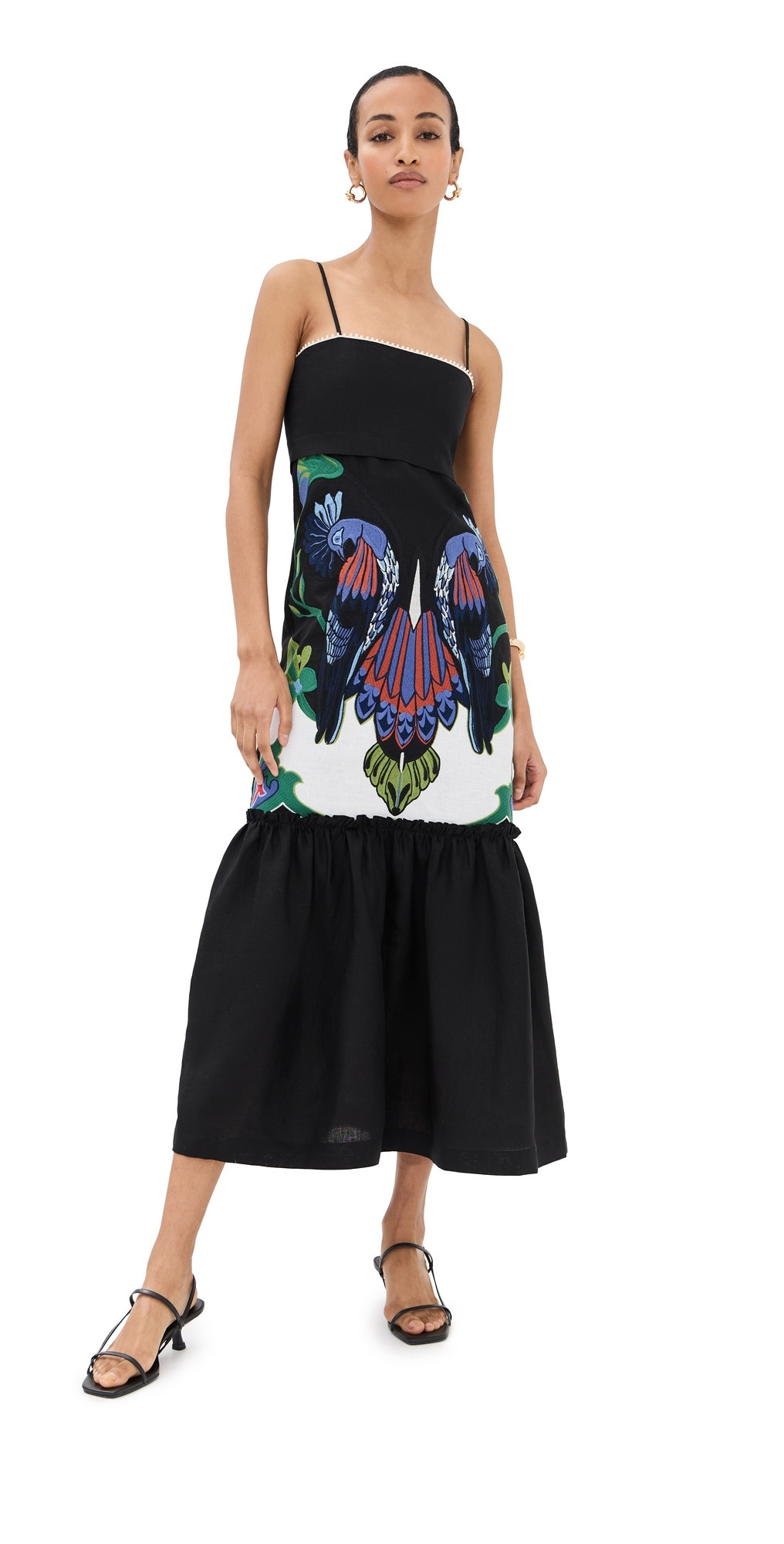 Lug Von Siga Talia Dress Black/Coral 40 | Shopbop