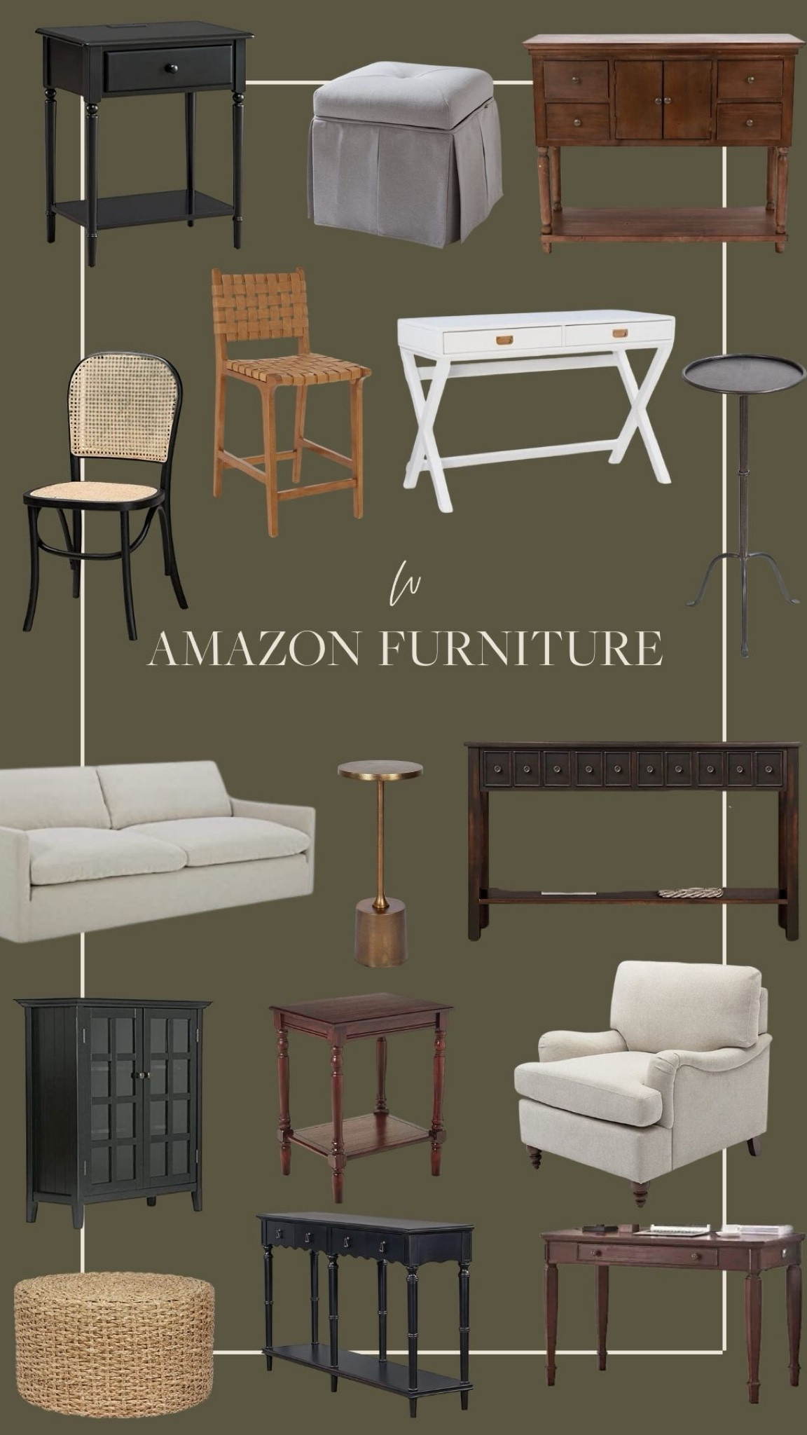 Amazon furniture, Amazon furniture ideas, furniture, Amazon sofa, Amazon couch, Amazon console table, console table, upholstered sofa, upholstered couch, barstool, desk, wood end table, end table, Amazon table, cabinet, storage, interiors, interior design, home decorr

#LTKhome