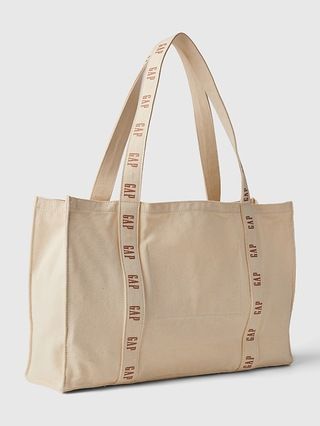 Gap Logo Canvas Tote Bag | Gap (US)