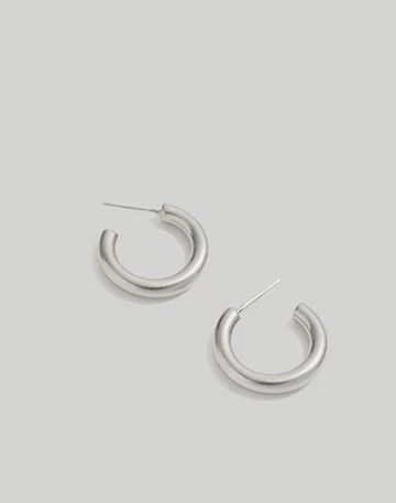 Chunky Small Hoop Earrings | Madewell