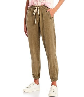 Classic Surf Relaxed Fit Textured Canvas Jogger Pants | Dillard's