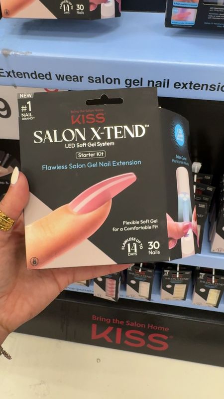 Gel nail extensions at home! Grab this kit from Target for under $20 

Beauty
Nails
Spring nail
DIY beauty 

#LTKbeauty #LTKstyletip #LTKVideo