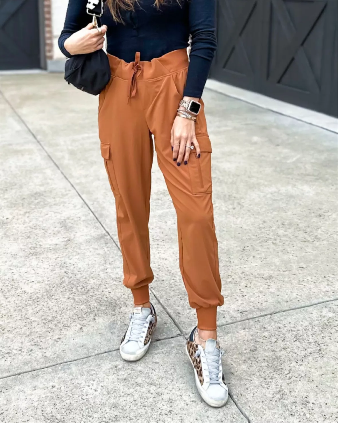 Women's Stretch Woven Cargo Pants … curated on LTK