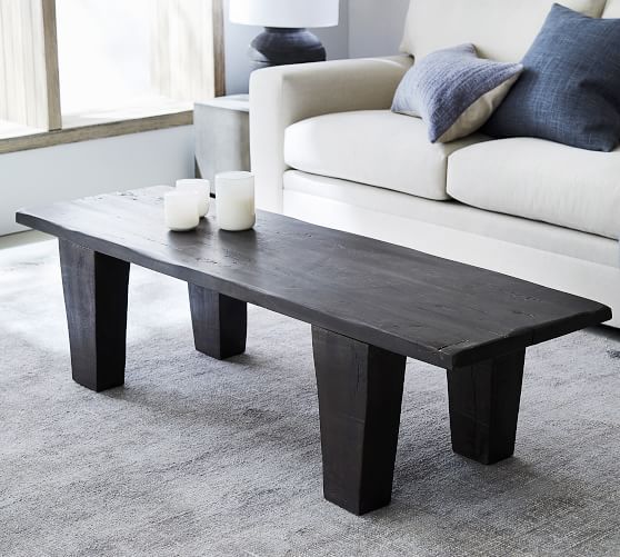 Rocklin 65" Reclaimed Wood Coffee Table | Pottery Barn (US)