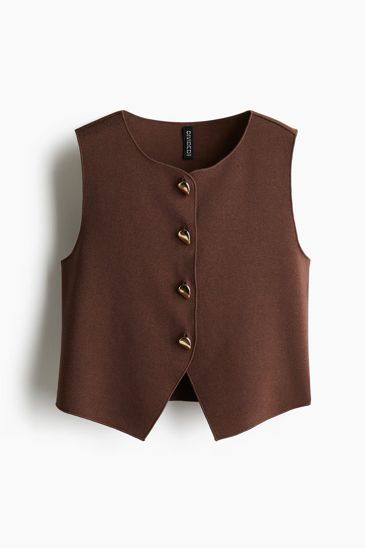 Cropped Jersey Vest | H&M (US + CA)