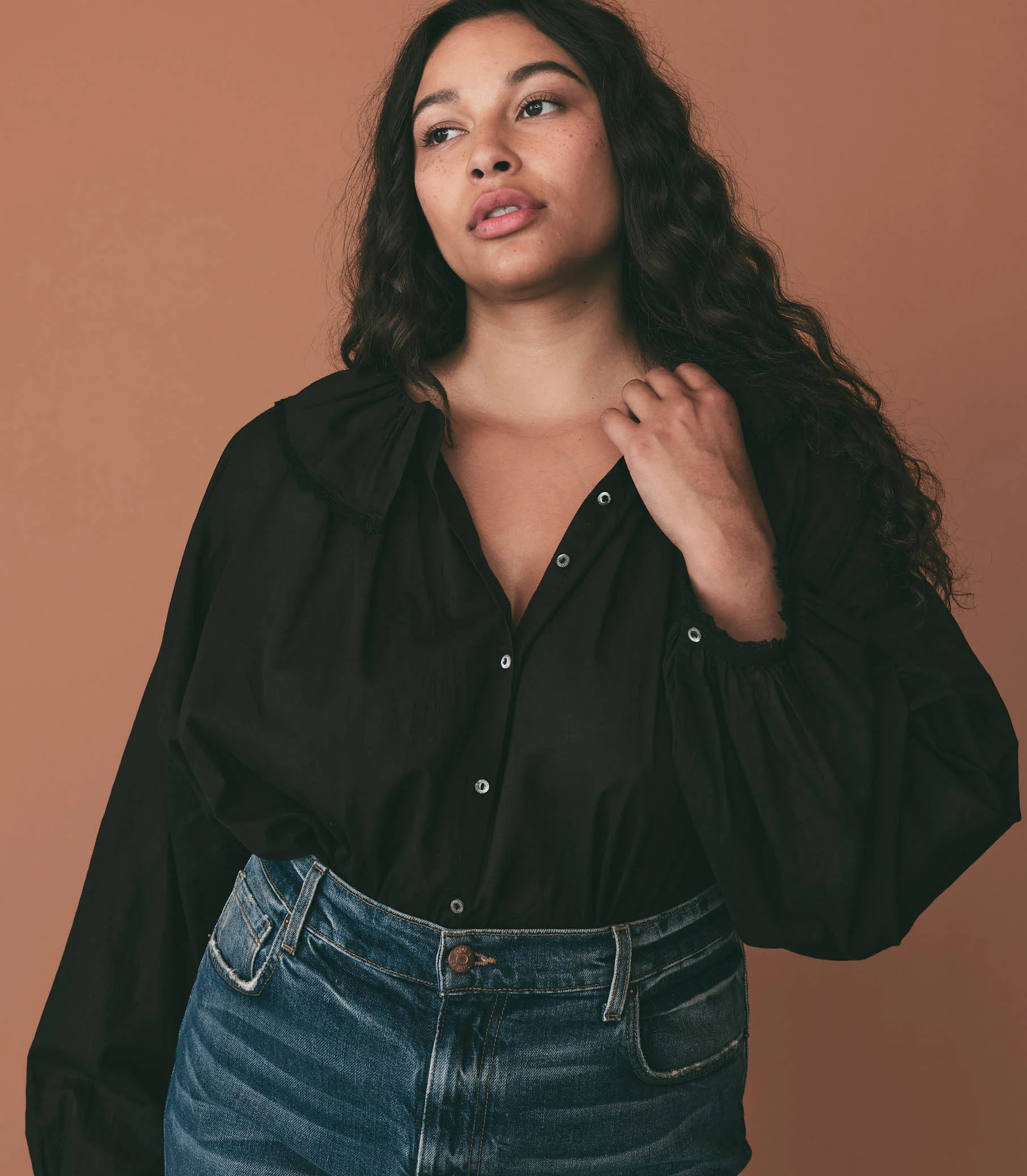 Jana Top - Black | DÔEN | DOEN