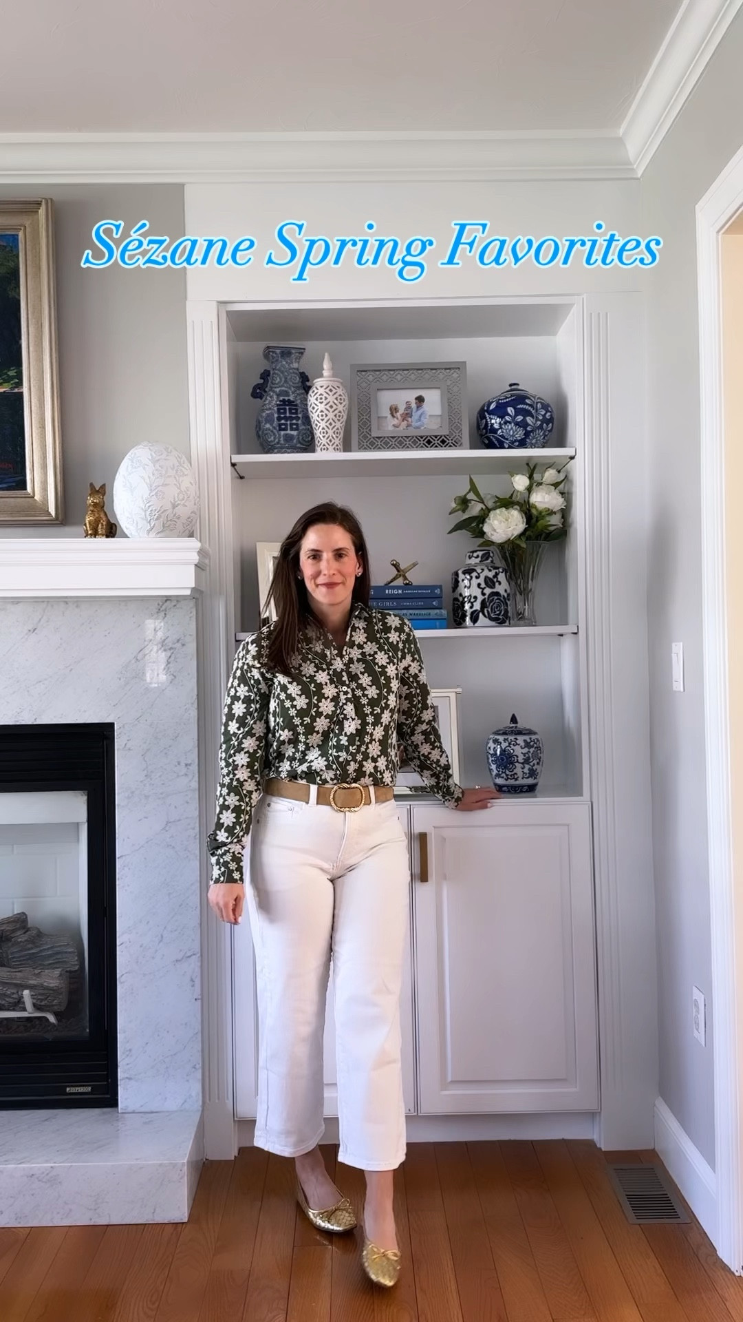 Sezane Spring favorites! 💚 my favorite pieces I ordered from the new collection! Plus the espadrilles and belt from Sezane that I love! 