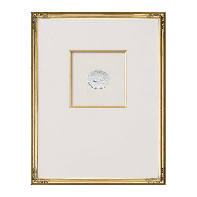 Intaglio in Gold Art | Ballard Designs, Inc.
