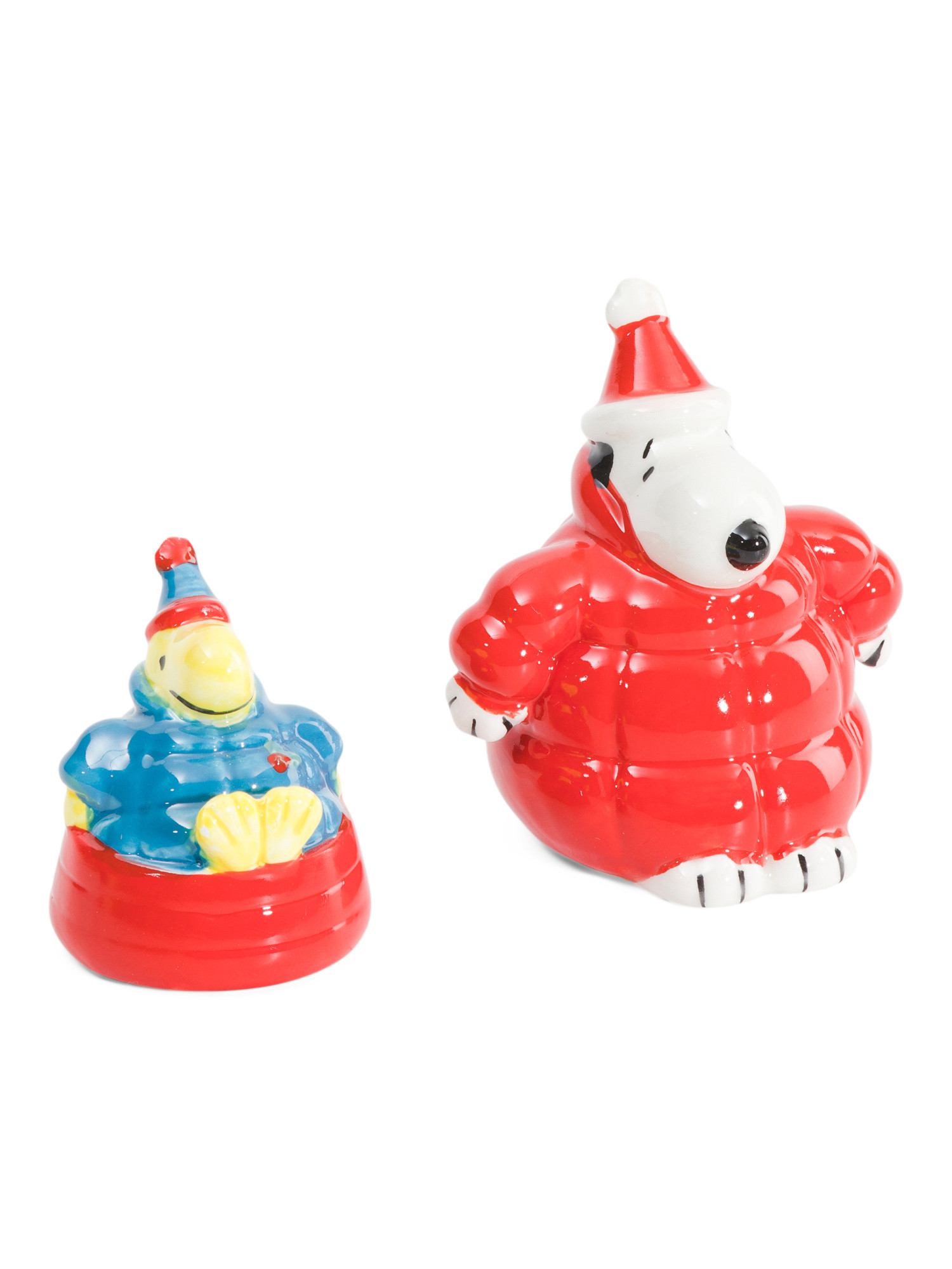 2pc Peanuts Snoopy Puffer Coat Figurine Salt And Pepper Shakers | Marshalls