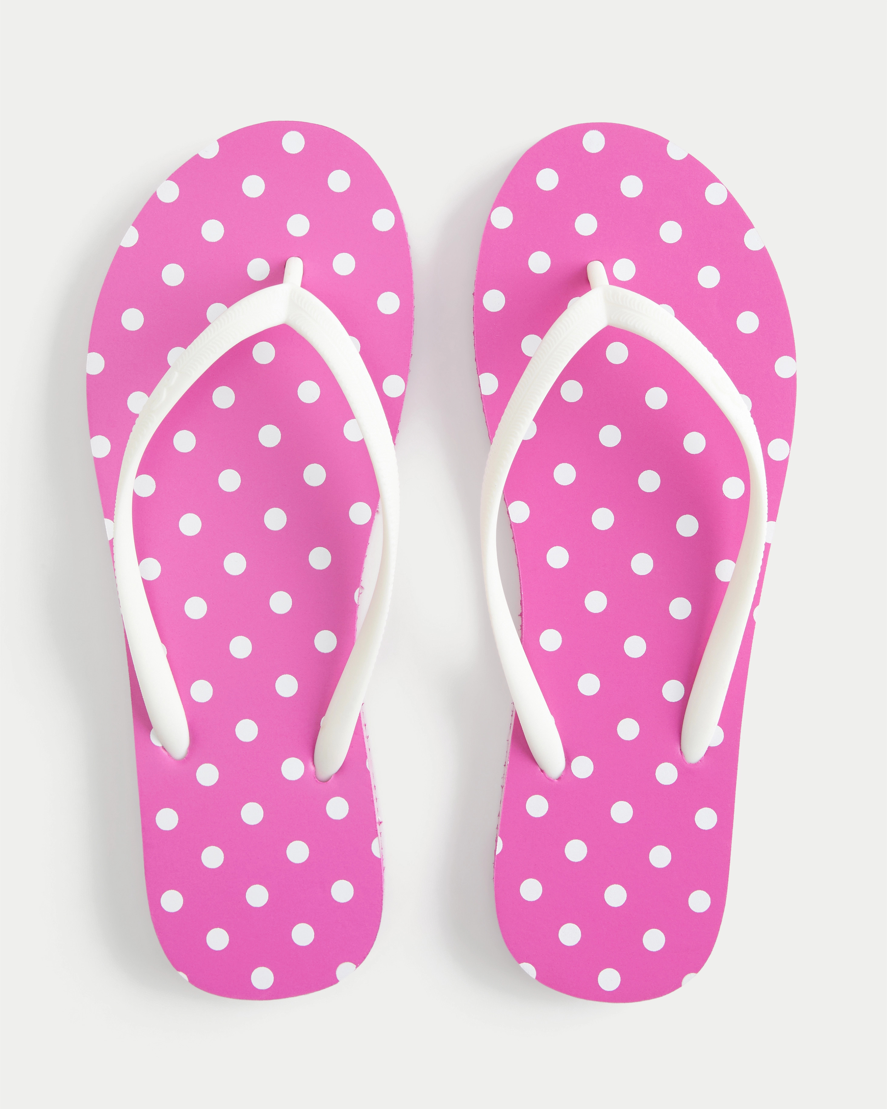 Patterned Rubber Flip Flops | Hollister (US)