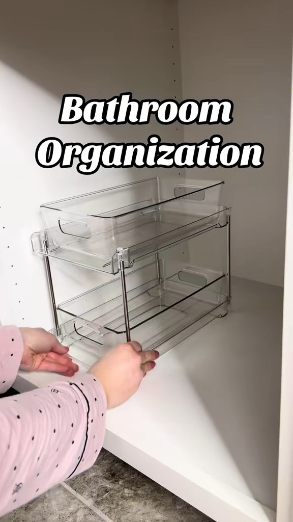 Bathroom organization tips and hacks! Perfect way to get more organized🫧

#LTKHome #LTKFamily #LTKSaleAlert