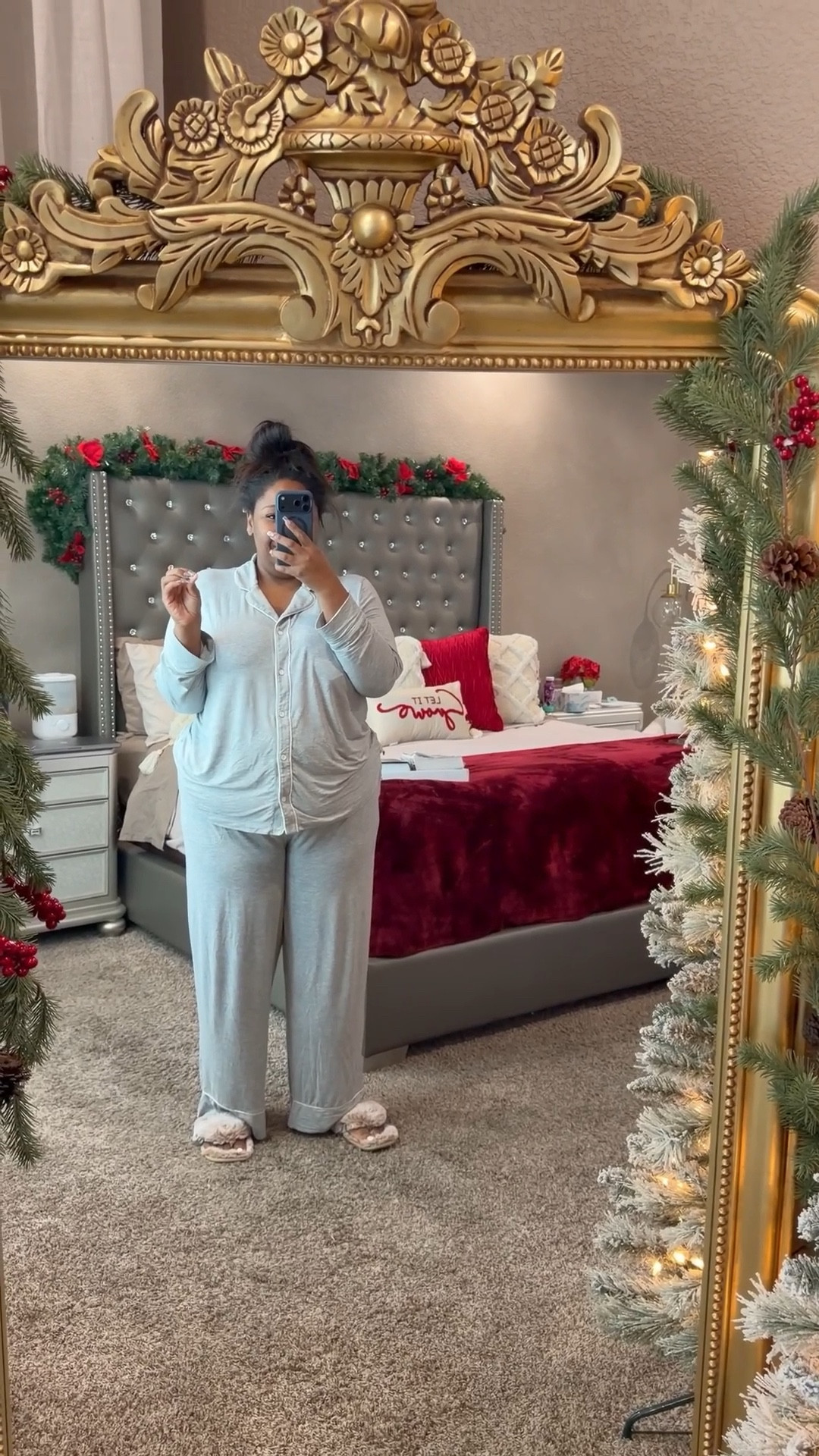 Soma cool nights gray long sleeve pajama top and pajama pants! I’m linking more of the pajamas and robes that are on sale!

✨ Lightweight and definitely keeps you cool.

✨I’m wearing a size XXL (size 20/22)

#LTKPlusSize #LTKmomlife #LTKSaleAlert