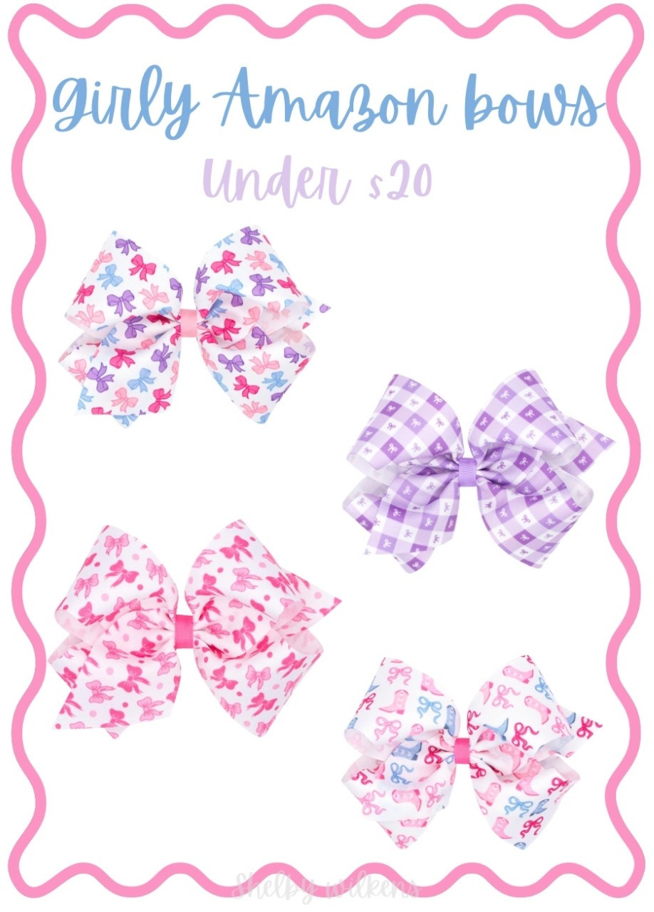 The sweetest bows for any girly girls 🎀 These colors work year-round + go with everything! 

#LTKKids #LTKBaby