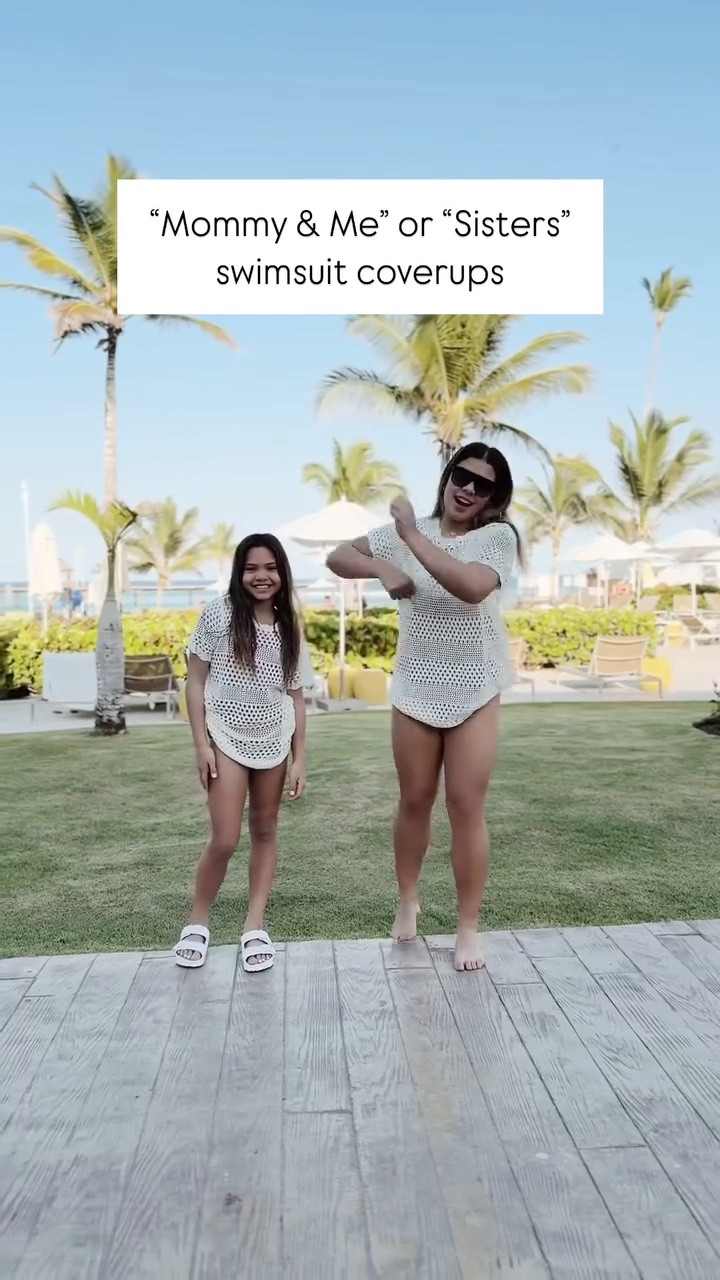 I bought these swimsuit coverups for last year’s spring break trip for my daughter and I, also wore them during the summer, and will wear them again for this year’s spring break. @mariah_moyer is wearing a size 9-10 years. My niece in the video is wearing mine and it’s a size Small. You know you have great taste when a teen wants to borrow your swimsuit coverup. 😉😆 amazon fashion 

#LTKSaleAlert #LTKSwim #LTKKids