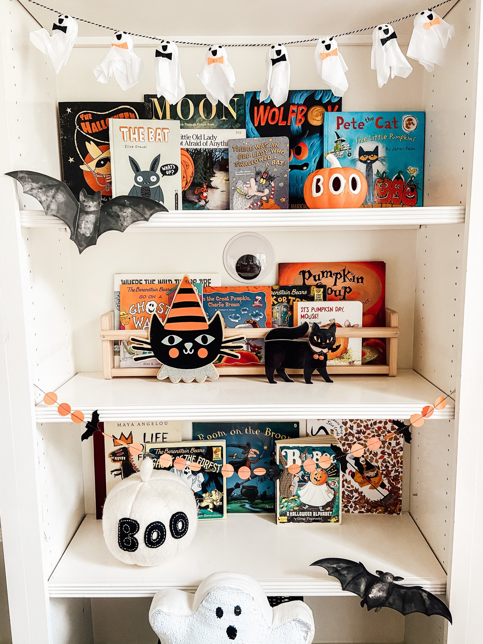 Halloween Books; Halloween inspo; Halloween kids; bookshelf 

#LTKHalloween #LTKSeasonal #LTKhome