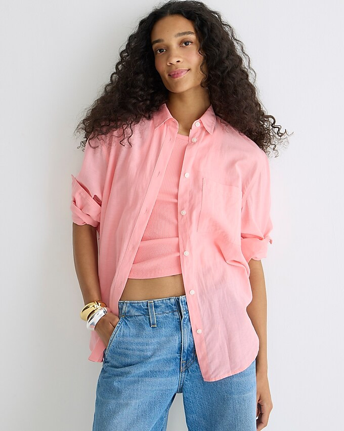 Garçon shirt in cotton voile | J. Crew US