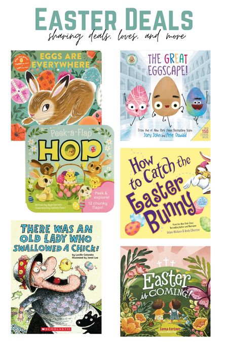 Easter books for your bookshelf, or your Easter baskets!! 

#LTKsalealert #LTKSpringSale #LTKSeasonal