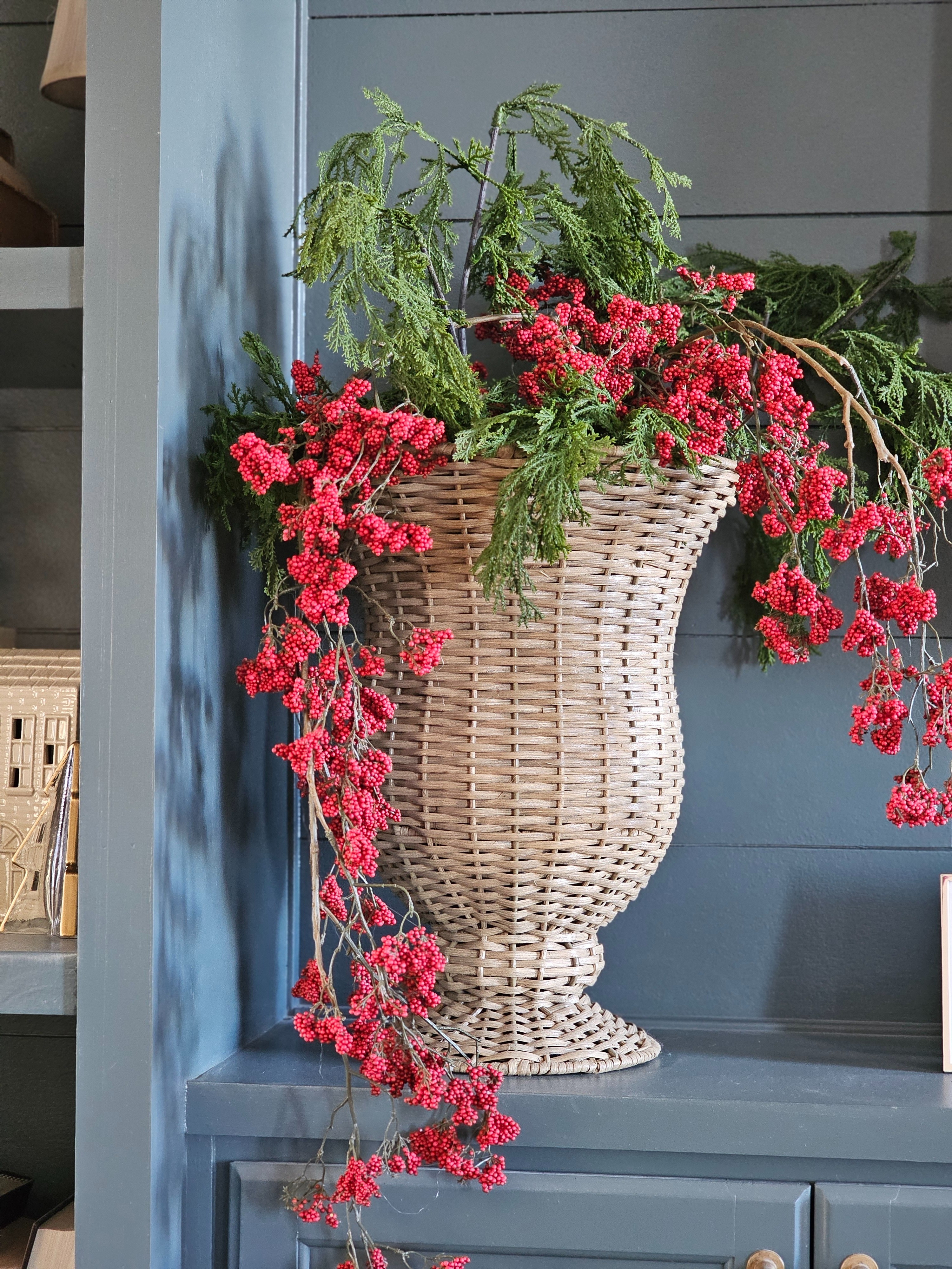 Texture and colorThe red stem is just 1

#LTKHoliday #LTKHome #LTKSeasonal