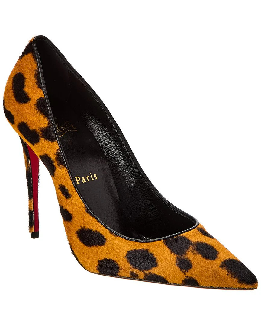 Christian Louboutin Kate 100 Haircalf Pump | Shop Simon