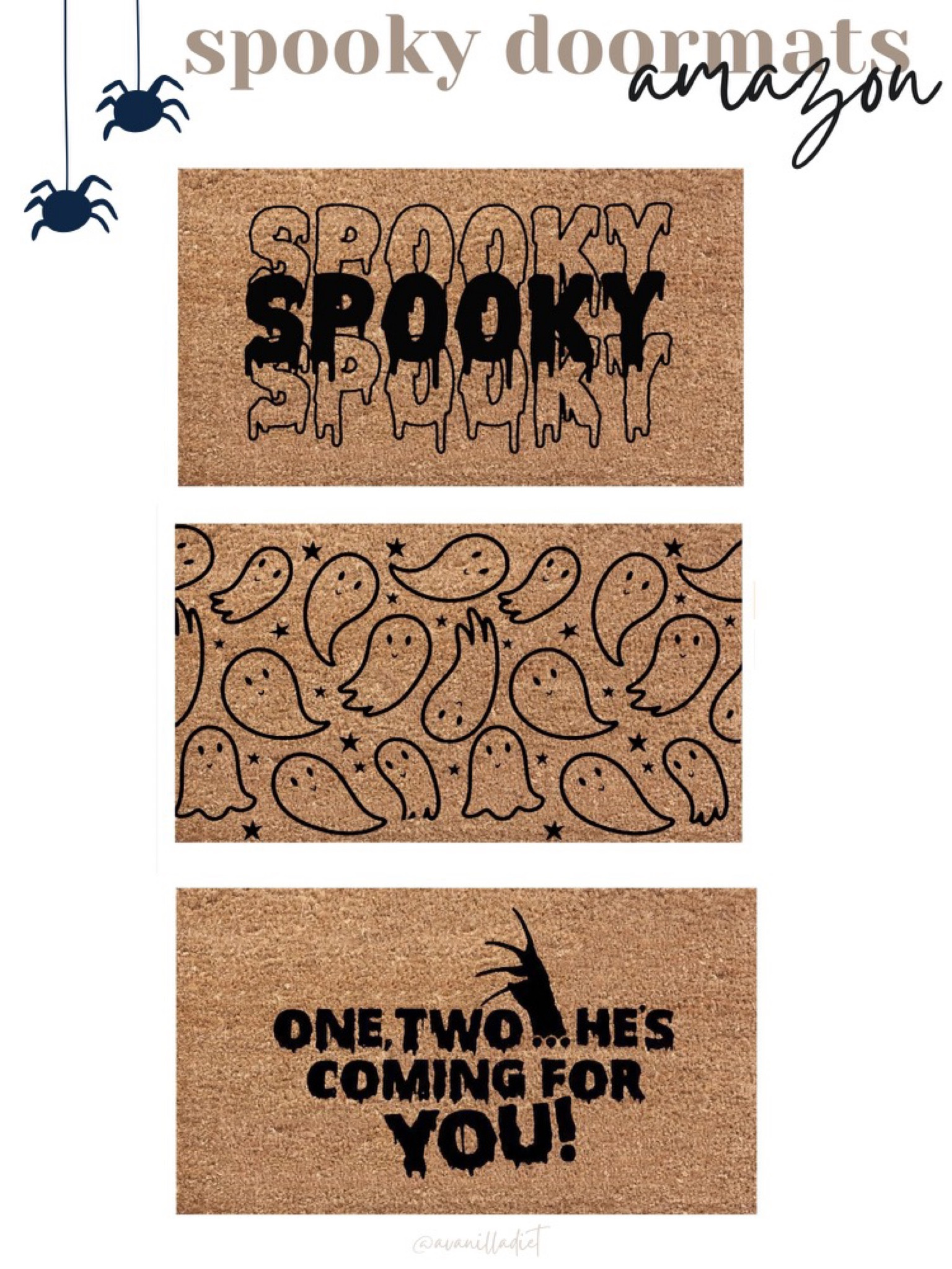 Amazon spooky doormats 👻

#Amazonfinds
#founditonamazon
#amazonpicks
#Amazonfavorites 
#affordablefinds
#amazonhome
#homedecor

#LTKhome