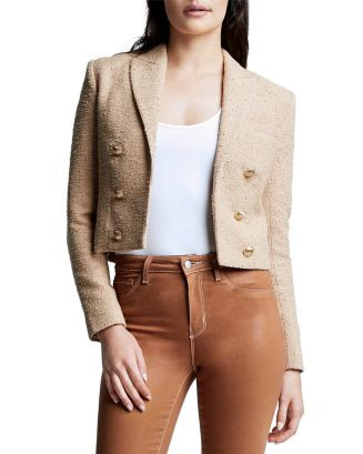 L'AGENCE Inez Cropped Blazer Women - Bloomingdale's | Bloomingdale's (US)