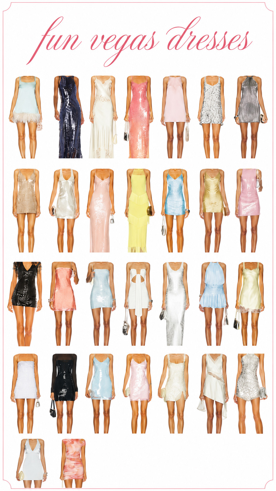 Fun dresses to wear in Vegas! 

 #LTKTravel