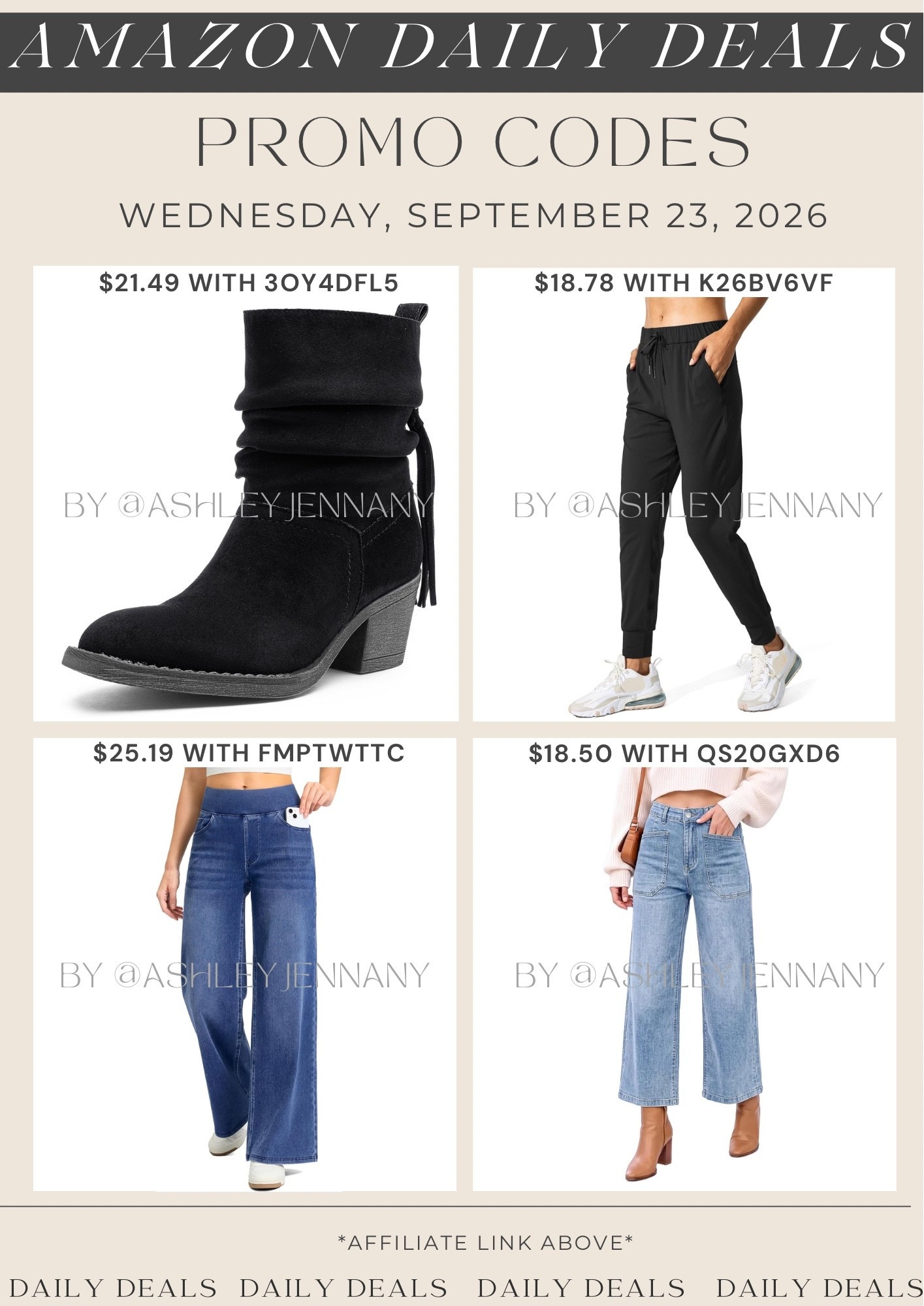 Amazon deals

#LTKSaleAlert #LTKMidsize #LTKootd