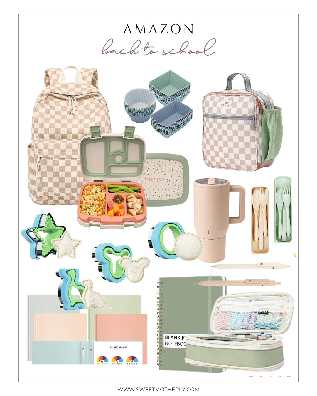 Amazon lunchbox finds and back-to-school organization for kids who love fun meals and cute supplies. Bento boxes, sandwich cutters, and leakproof lunch bags make mornings easy and meals more exciting. Perfect for prepping preschool lunches, packing for grade school, and streamlining school days. 

#LTKFindsUnder50 #LTKSeasonal #LTKKids