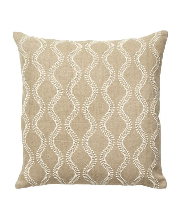 Zostera Pillow Cover - Chalk | OKA US