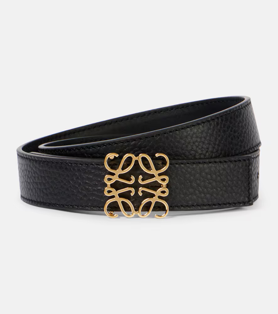 Loewe Anagram leather belt | Mytheresa (US/CA)