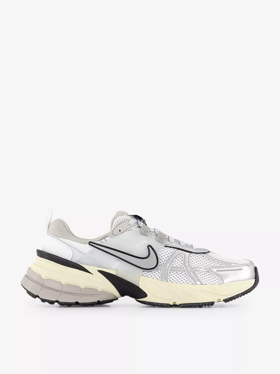 V2K Run chunky-sole woven low-top trainers | Selfridges