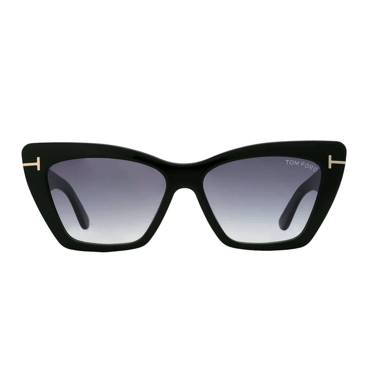 Tom Ford Wyatt Grey Gradient Cat Eye Ladies Sunglasses FT0871 01B 56 | Jomashop.com & JomaDeals.com