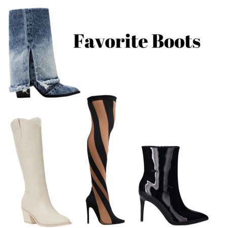 Fall boots, winter boots, knee high boots, thigh high boots, booties, denim boots, black boots, beige boots, blue boots, Steve Madden boots, Walmart boots, ankle boots, brown boots 

#LTKshoecrush #LTKSeasonal #LTKfindsunder50
