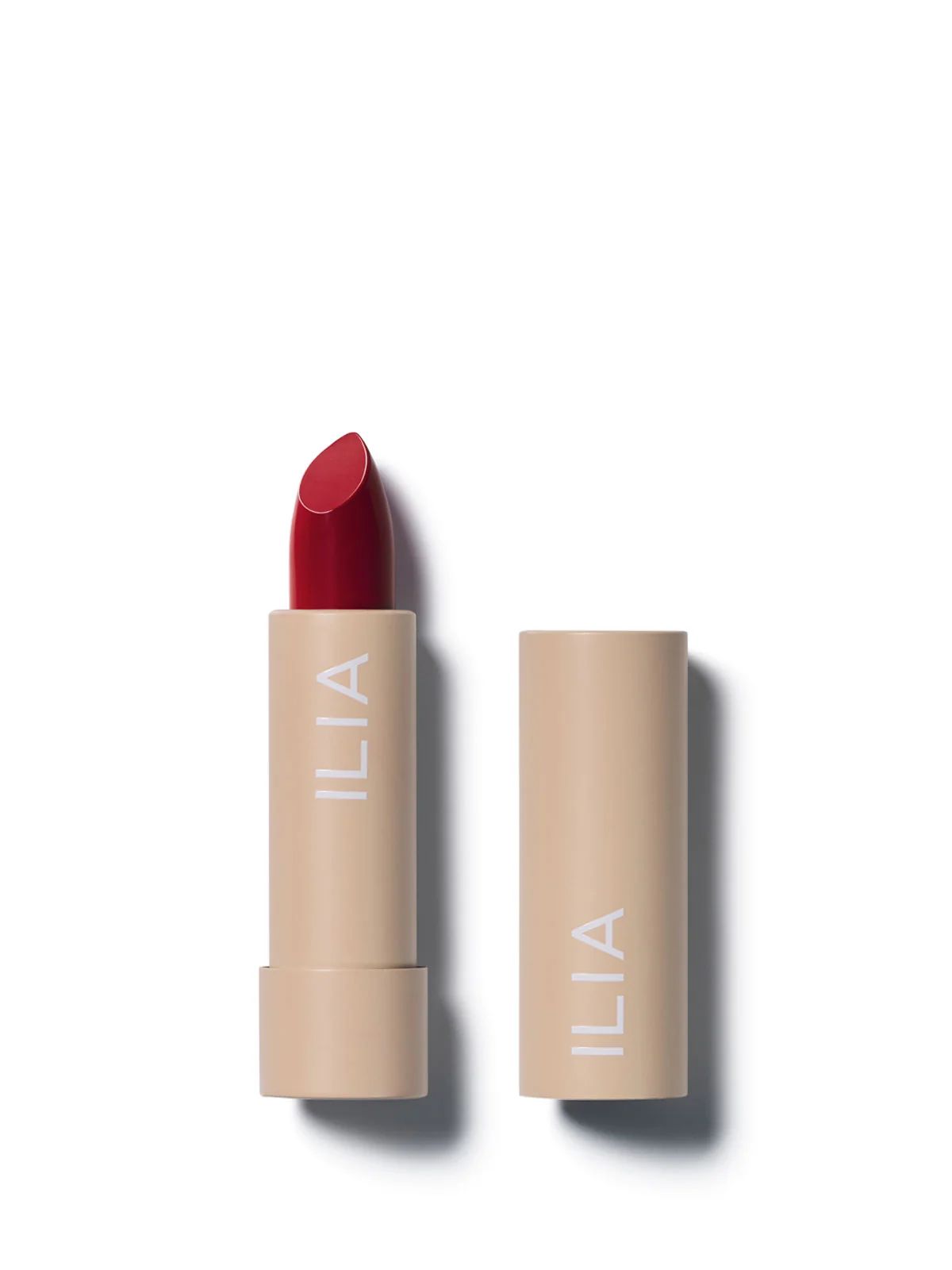 Lipstick Makeup: Real Red with Cool Undertones | ILIA Beauty | ILIA Beauty