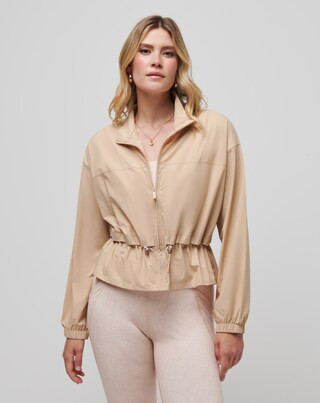 GIRLS WEEKEND TECH WOVEN JACKET | TravisMathew