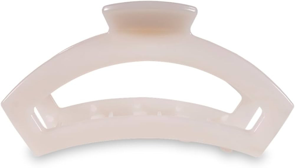 TELETIES - Large Open Claw Clip - Strong Grip, Bendable Teeth, Comfortable Open Cutout Design - I... | Amazon (US)