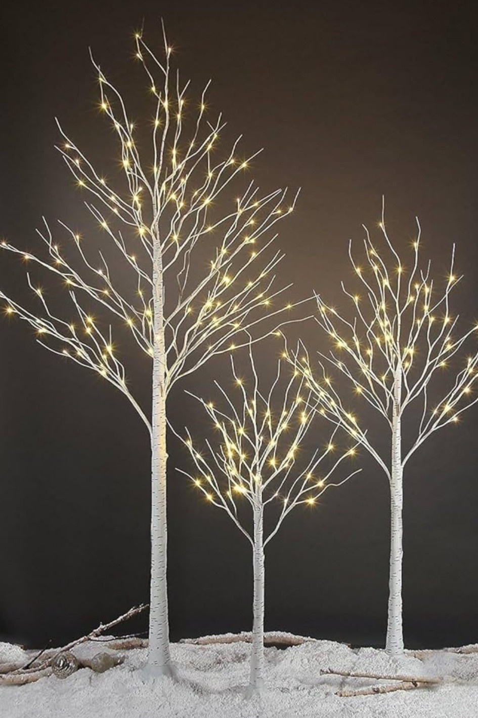 Holiday birch trees… I just bought two 6ft and one 8ft for outside this year… 

#LTKHoliday #LTKHome #LTKSeasonal