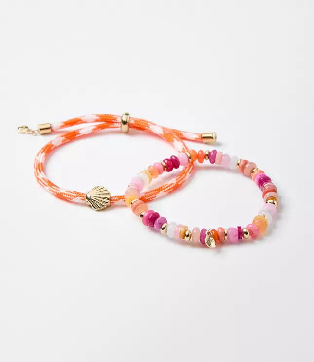 Heart Rope Bracelet Set | LOFT