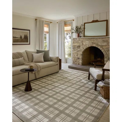 Magnolia Home by Joanna Gaines x Loloi Ryder Sage / Ivory Area Rug | Wayfair North America