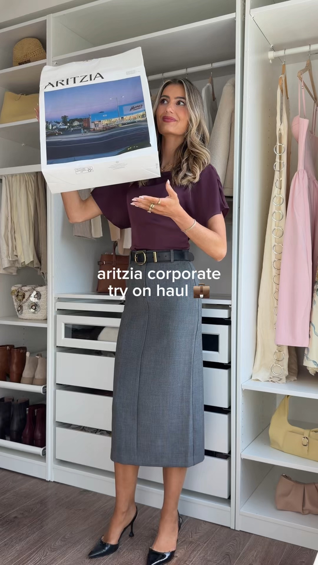 @Aritzia corporate try on haul 💼