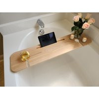 Bathtub Tray, Tub Caddy, Bath Cedar Wooden Spa Gift, Home Decor | Etsy (US)