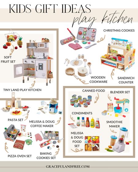Play kitchen and play food, plus accessories! Toddler Christmas gift ideas  

#LTKGiftGuide #LTKHoliday #LTKkids
