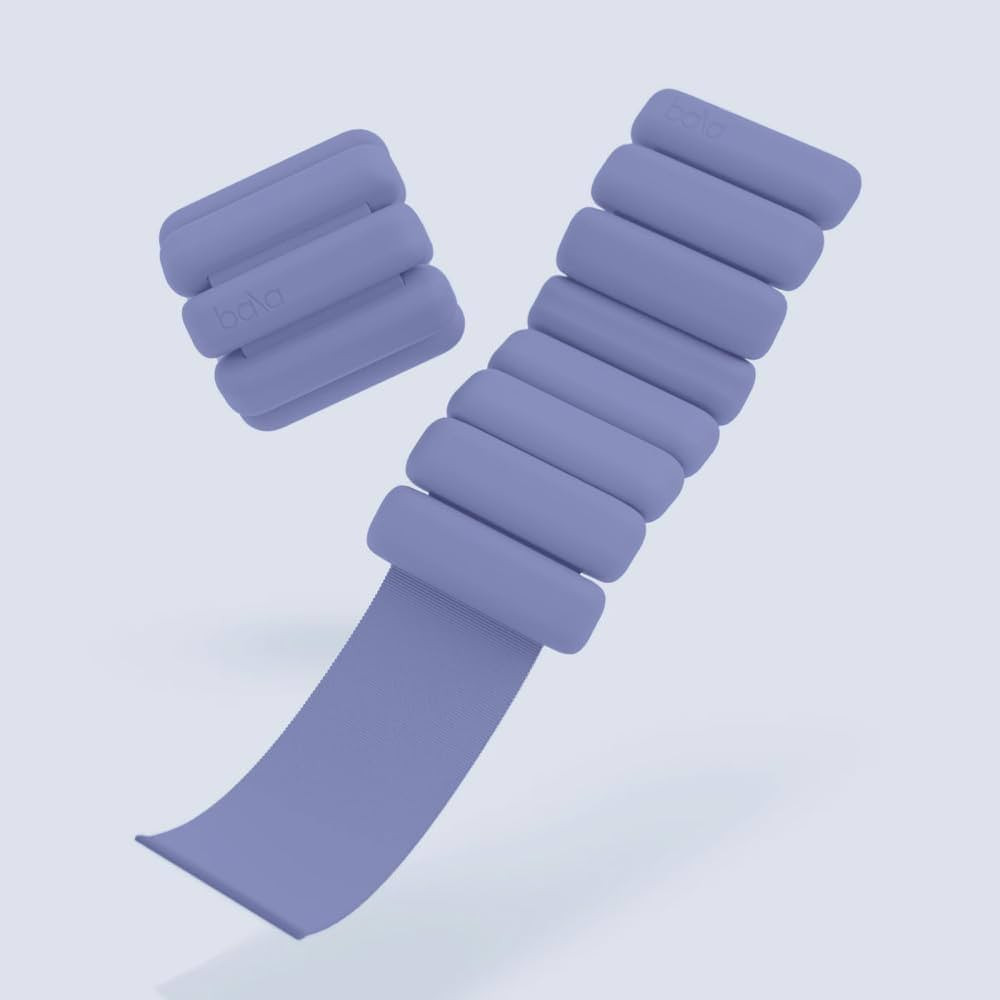 Bala Bangles - Set of 2 1lb each | Adjustable Wearable Wrist & Ankle Weights | Yoga, Dance, Barre... | Amazon (US)