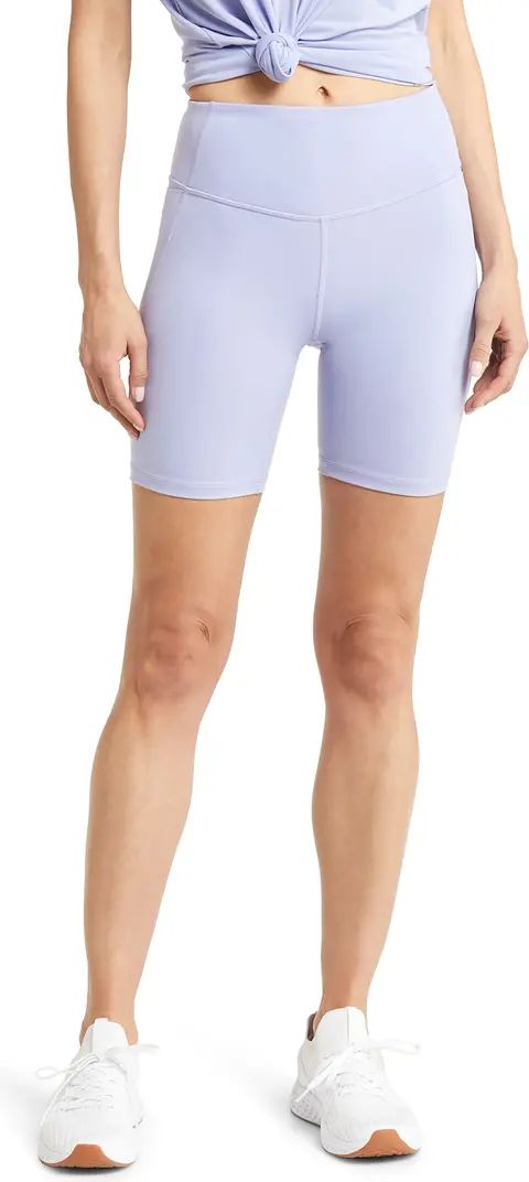 Strength High Waist Pocket 7-Inch Bike Shorts | Nordstrom