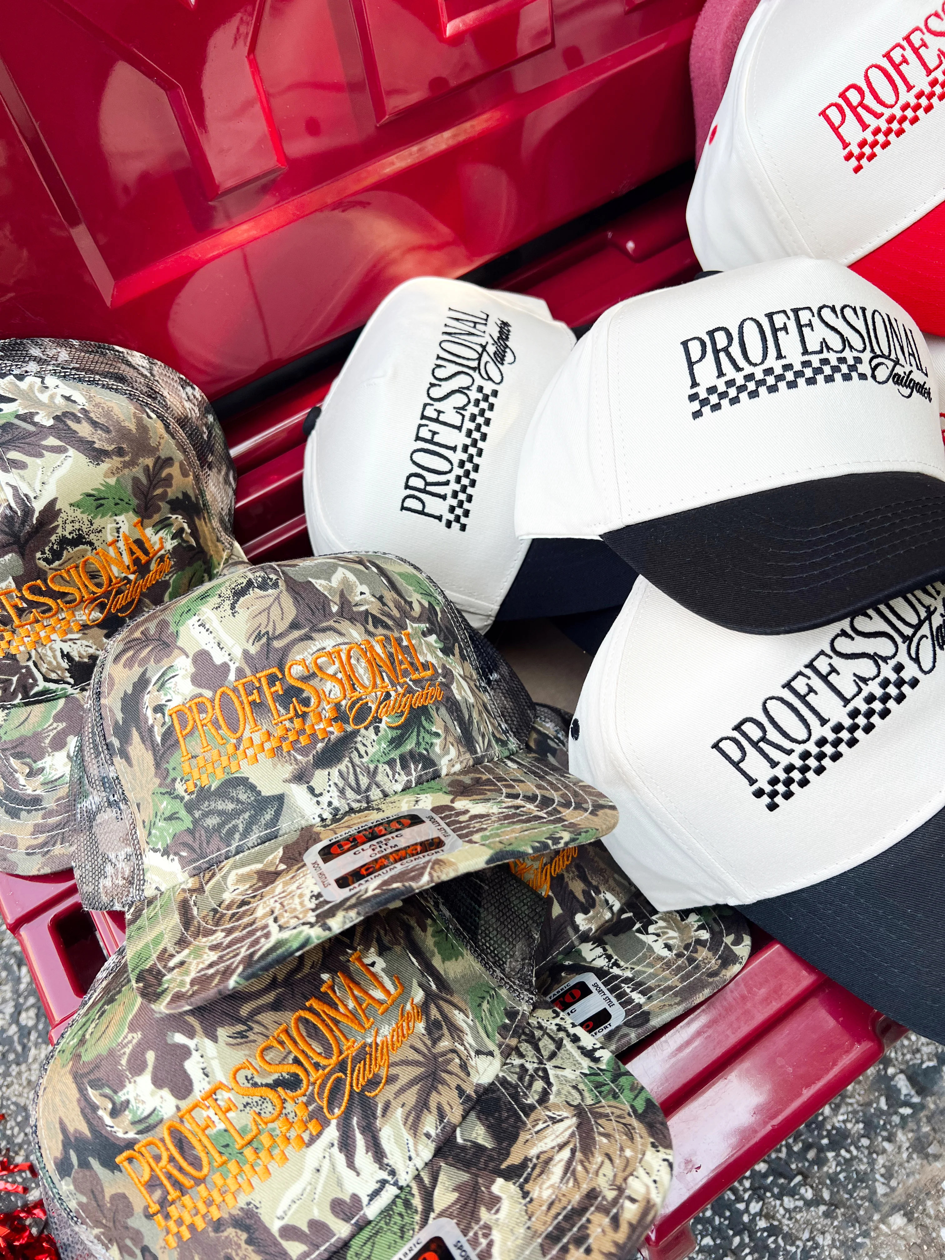 Professional Tailgater - Vintage Trucker Hat | KenzKustomz