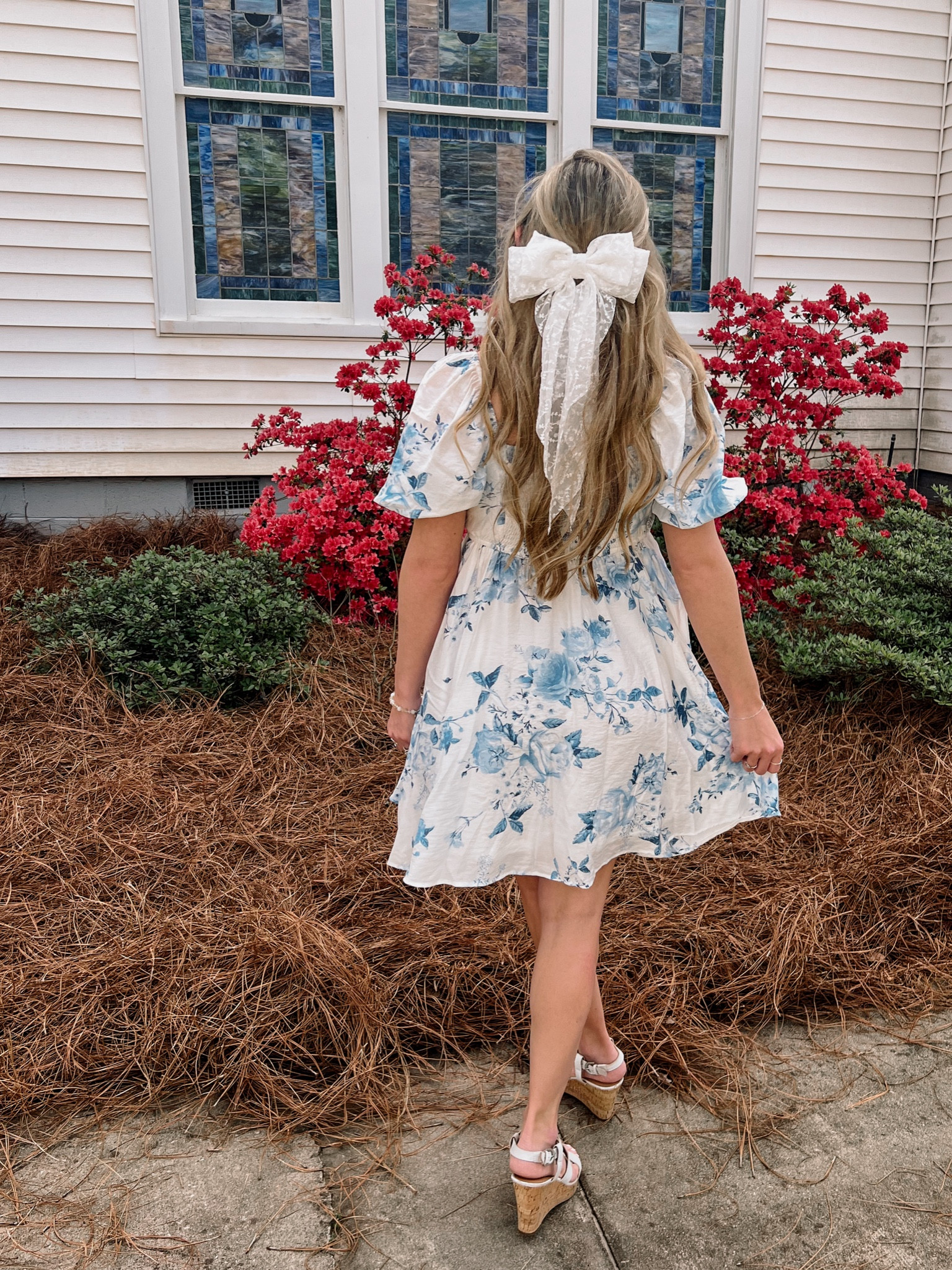my Easter dress this year didn’t disappoint! 🤩 purchased from a local boutique, the brand is Blu Pepper! Wearing my accessories from Altar’d State linked below 🫶🏻 plus similar dress finds! my fav is definitely the white bow! 

#LTKU #LTKbeauty #LTKfindsunder100