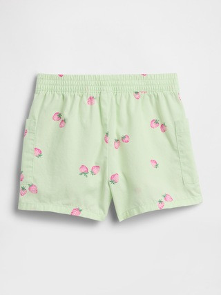 babyGap Pull-On Linen-Blend Shorts | Gap Factory